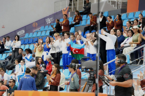 III MDB Oyunları: Azərbaycan gimnastları komanda hesabında üçüncü olub - YENİLƏNİB + FOTO