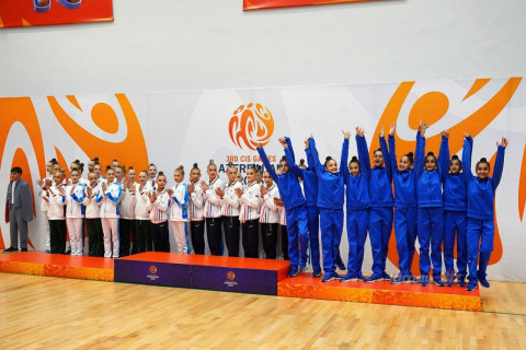 III MDB Oyunları: Azərbaycan gimnastları komanda hesabında üçüncü olub - YENİLƏNİB + FOTO