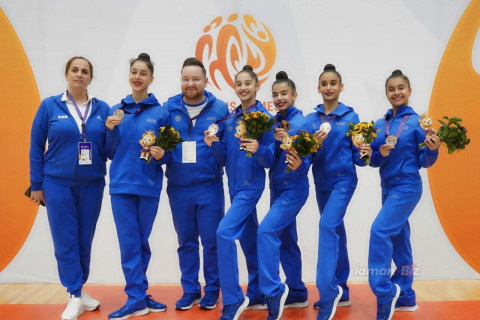 III MDB Oyunları: Azərbaycan gimnastları komanda hesabında üçüncü olub - YENİLƏNİB + FOTO
