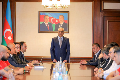 Prezidentin nümayəndəsi: “Naxçıvanda stadionun yenidən qurulması nəzərdə tutulur” - FOTO