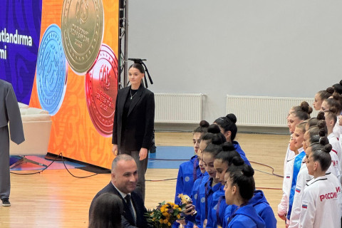 Azərbaycanın bədii gimnastları III MDB Oyunlarında səkkiz medal qazanıblar - YENİLƏNİB + FOTO/VİDEO