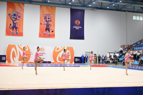Azərbaycanın bədii gimnastları III MDB Oyunlarında səkkiz medal qazanıblar - YENİLƏNİB + FOTO/VİDEO