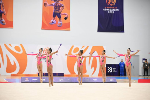 Azərbaycanın bədii gimnastları III MDB Oyunlarında səkkiz medal qazanıblar - YENİLƏNİB + FOTO/VİDEO