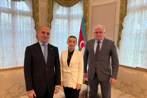 Fransa matçı öncəsi milli komandaya diplomatik dəstək - FOTO