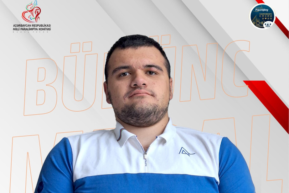 Rəsul Zəkiyev Qahirədə parapauerliftinq üzrə bürünc medal qazandı - YENİLƏNİB + FOTO