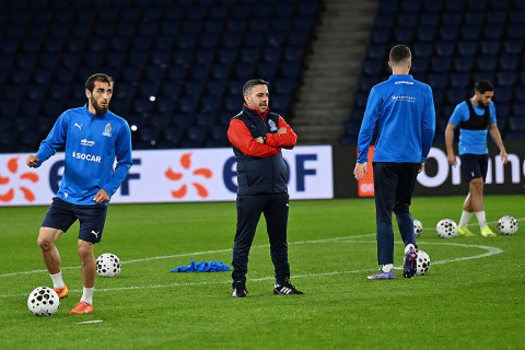 Azərbaycan millisi “Park de Prens”də məşq edir - FOTO + VİDEO