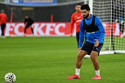 Azərbaycan millisi “Park de Prens”də məşq edir - FOTO + VİDEO