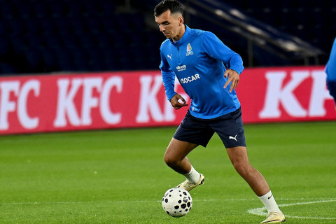 Azərbaycan millisi “Park de Prens”də məşq edir - FOTO + VİDEO