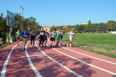 Hərbi qulluqçular arasında atletika yarışları keçirildi - FOTO