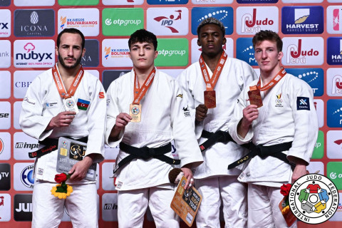 Cüdo üzrə Lima Qran-prisində idmançılarımız dörd medal qazanıblar - YENİLƏNİB + VİDEO/FOTO