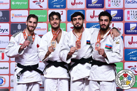 Cüdo üzrə Lima Qran-prisində idmançılarımız dörd medal qazanıblar - YENİLƏNİB + VİDEO/FOTO