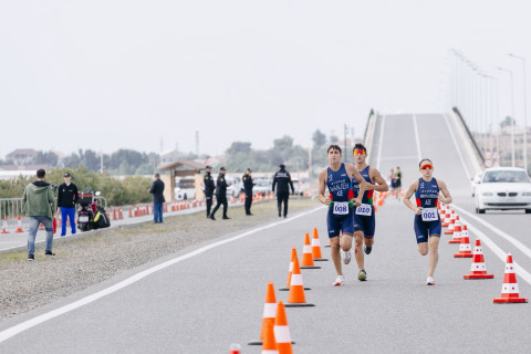 Triatlon üzrə ölkə çempionatının qalibləri bəlli olub - FOTO