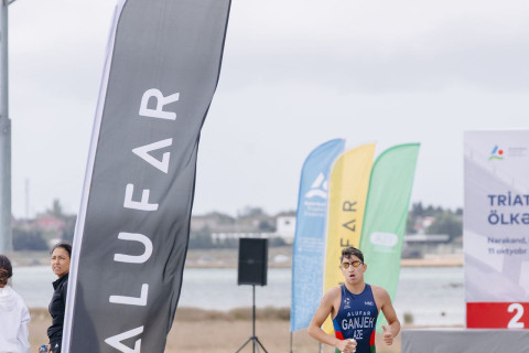 Triatlon üzrə ölkə çempionatının qalibləri bəlli olub - FOTO