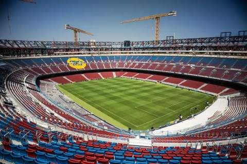 “Kamp Nou” stadionu yenidənqurma işlərindən sonra - VİDEO