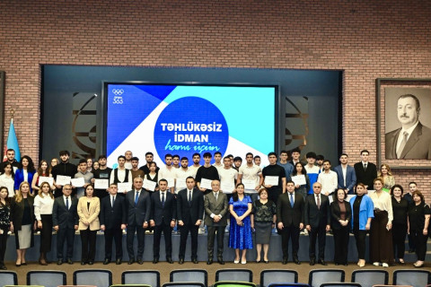Milli Olimpiya Komitəsinin “Təhlükəsiz idman” proqramı başa çatdı - FOTO