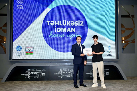 Milli Olimpiya Komitəsinin “Təhlükəsiz idman” proqramı başa çatdı - FOTO