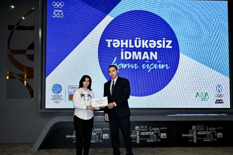 Milli Olimpiya Komitəsinin “Təhlükəsiz idman” proqramı başa çatdı - FOTO