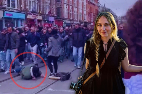 Fotoqraf döyüldü, yoldaşlıq görüşü qalmaqalla bitdi - VİDEO