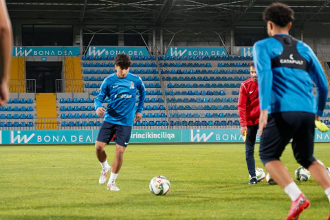 U-21 yığmamızın Şotlandiya ilə oyunöncəsi açıq məşqi - FOTO