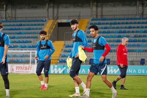 U-21 yığmamızın Şotlandiya ilə oyunöncəsi açıq məşqi - FOTO
