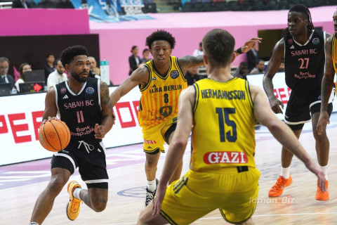 FIBA Çempionlar Liqası: "Sabah" gərgin mübarizədə "Alba"ya məğlub oldu - YENİLƏNİB + FOTO