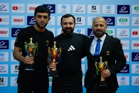 Cüdo üzrə yeniyetmələr arasında Bakı birinciliyinin son qalibləri də məlum olub - FOTO