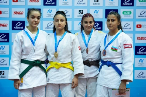 Cüdo üzrə yeniyetmələr arasında Bakı birinciliyinin son qalibləri də məlum olub - FOTO