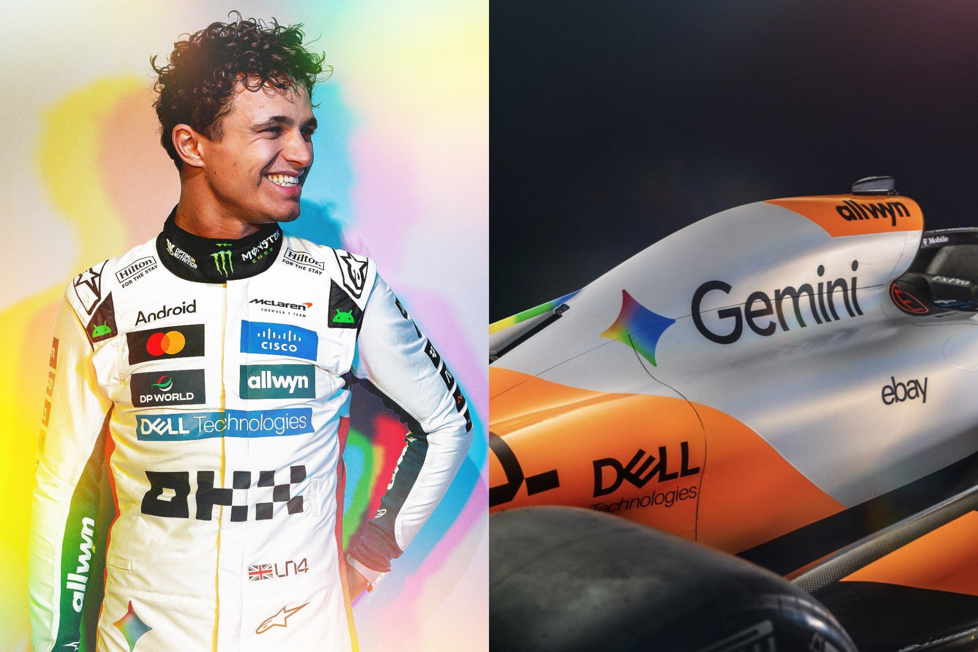 “McLaren” komandası yeni geyimində “Gemini”dən ilhamlandı - FOTO/VİDEO