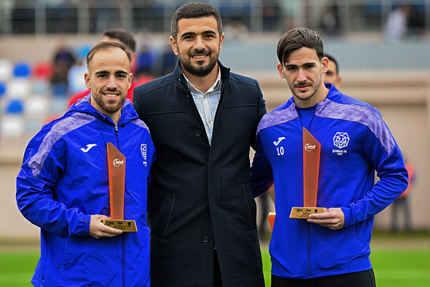 “Şamaxı” klubunun futbolçuları mükafatlandırılıb