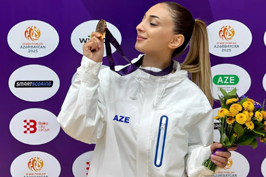 Обладательница золотой медали III Игр стран СНГ посвятила свою победу погибшему другу - ВИДЕО