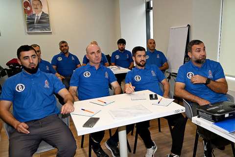 Qubada UEFA-nın C kateqoriyalı məşqçi kursunun I mərhələsi keçirilib - FOTO
