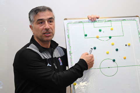 Qubada UEFA-nın C kateqoriyalı məşqçi kursunun I mərhələsi keçirilib - FOTO