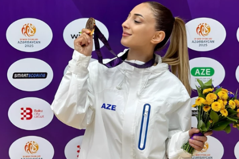 Обладательница золотой медали III Игр стран СНГ посвятила свою победу погибшему другу - ВИДЕО