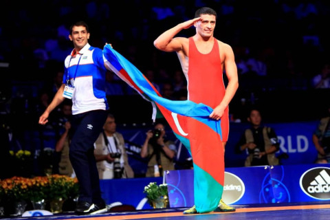 Azerbaijan Declared World Champion in Greco-Roman Wrestling 10 Years Later - PHOTO