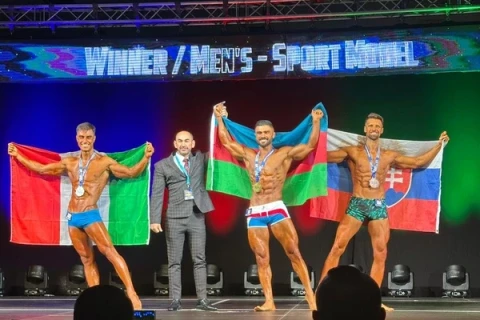 Атлет сборной Азербайджана завоевал медали на чемпионате Европы в Словакии - ФОТО/ВИДЕО