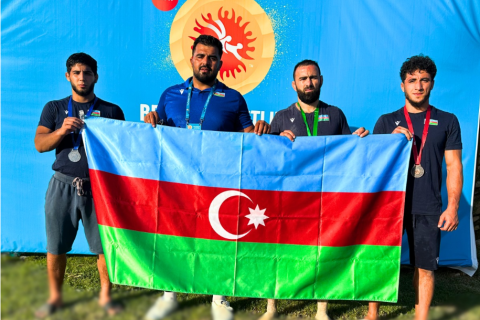 Azərbaycanın iki güləşçisi dünya çempionu oldu - FOTO