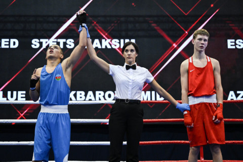 Five Azerbaijani boxers advance to quarterfinals at U-15 European Championship - PHOTO