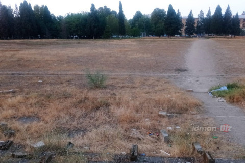 Gəncədəki keçmiş “Metallurq” stadionu tamamilə yararsız vəziyyətə düşüb - FOTO/VİDEO