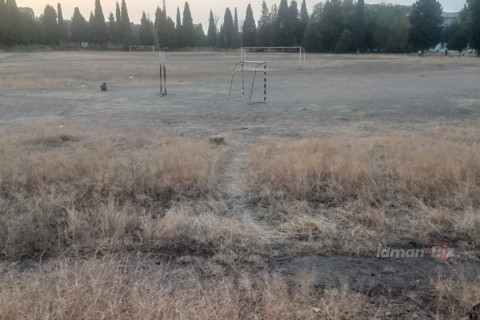 Gəncədəki keçmiş “Metallurq” stadionu tamamilə yararsız vəziyyətə düşüb - FOTO/VİDEO