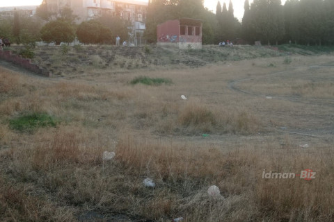 Gəncədəki keçmiş “Metallurq” stadionu tamamilə yararsız vəziyyətə düşüb - FOTO/VİDEO