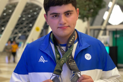 Dünya çempionatında medal qazanan paralimpiyaçılarımız Vətənə qayıdıblar - FOTO