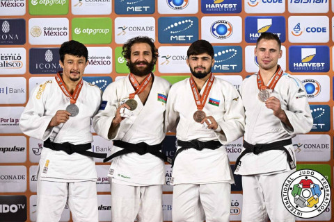 IJF: Azerbaijan's national team breaks all records at Grand Prix in Mexico - VIDEO
