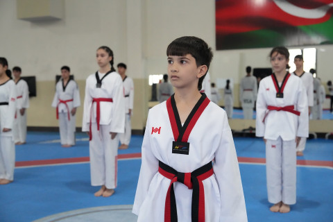 18 taekvondoçu dan dərəcəsi uğrunda imtahan verib - FOTO