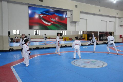 18 taekvondoçu dan dərəcəsi uğrunda imtahan verib - FOTO