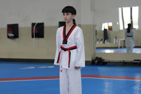 18 taekvondoçu dan dərəcəsi uğrunda imtahan verib - FOTO
