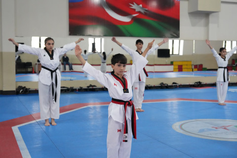 18 taekvondoçu dan dərəcəsi uğrunda imtahan verib - FOTO