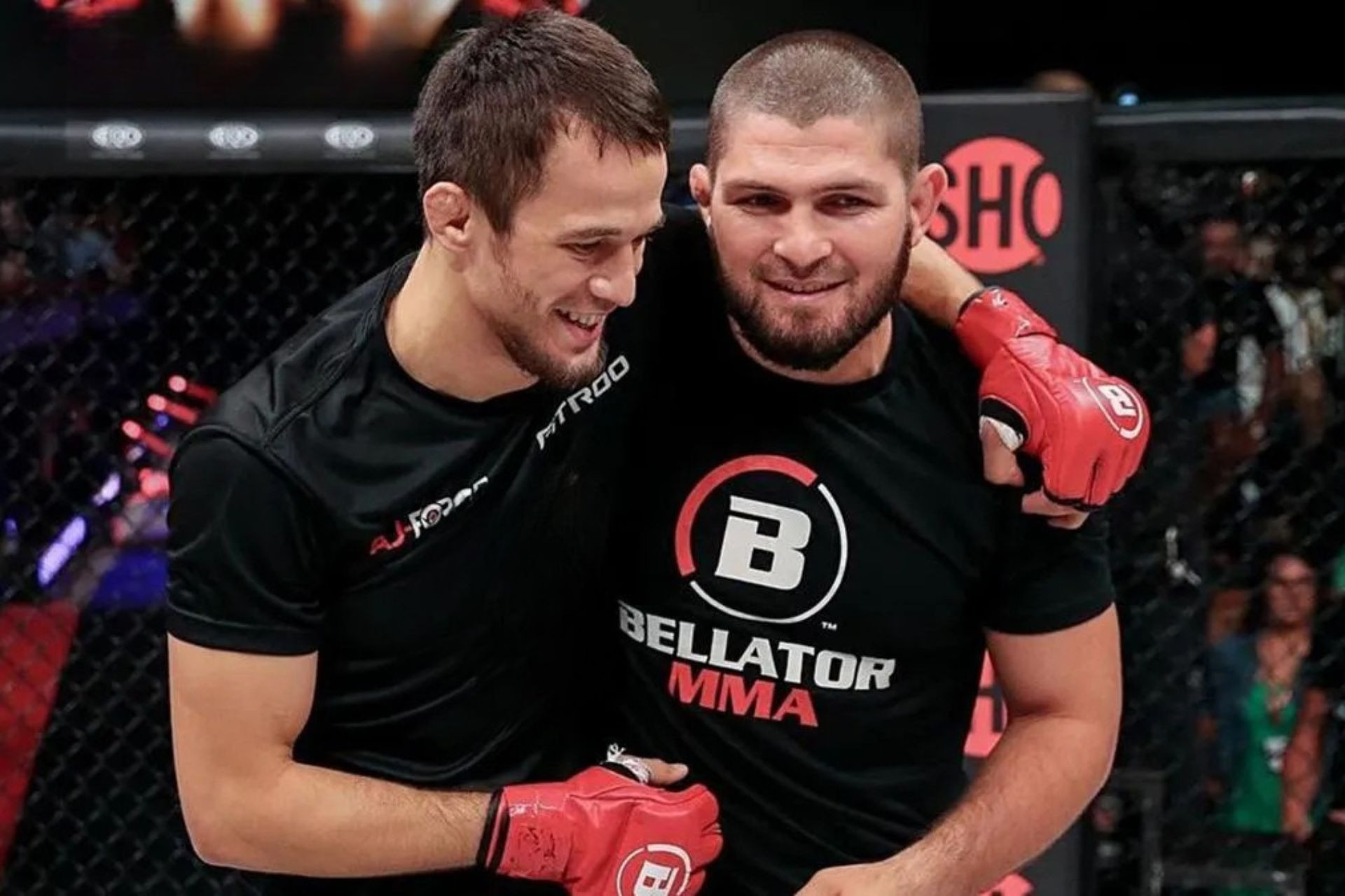 Khabib Nurmagomedov jokes about undefeated cousin Usman Nurmagomedov - VIDEO