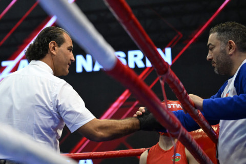 Azerbaijani boxer reaches U-15 European Championship semifinals - PHOTO