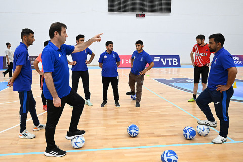 Şəkidə məşqçi kurslarına start verilib - FOTO