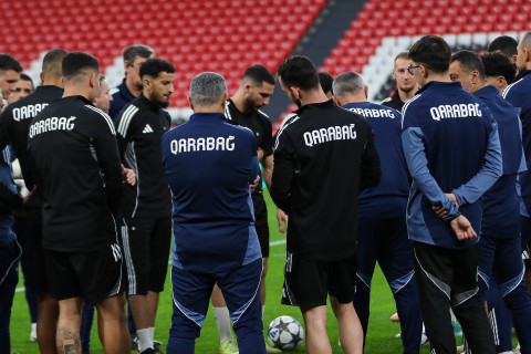 “Qarabağ” “San Mames”də məşq edib - FOTO